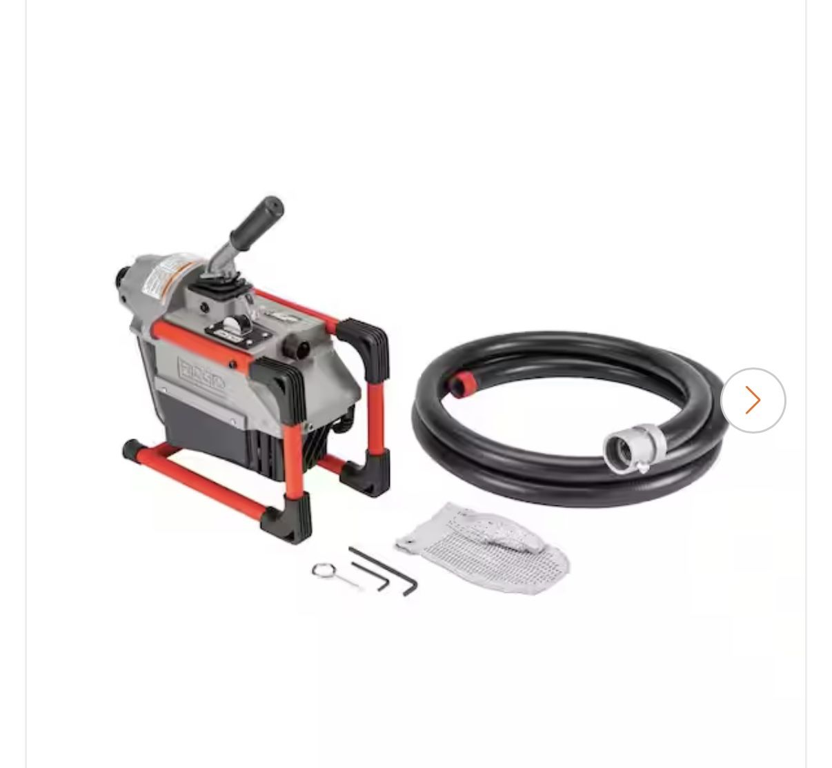 RIDGID K-60SP Drain Cleaning Snake Auger Sewer Machine 