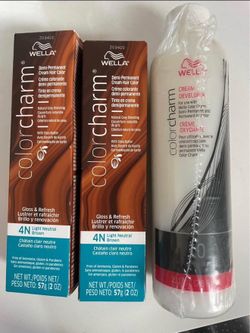 Wells color charm hair color 4N