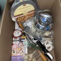 ENTIRE BOX of Cake Decorating Supplies! 