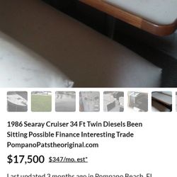 33.6 Ft Sea Ray Express Twin Diesels 87