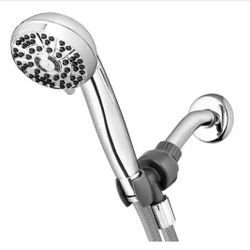 Waterpik
6-Spray 3.5 in. Single Wall Mount 1.8 GPM Handheld Adjustable Shower Head in Chrome