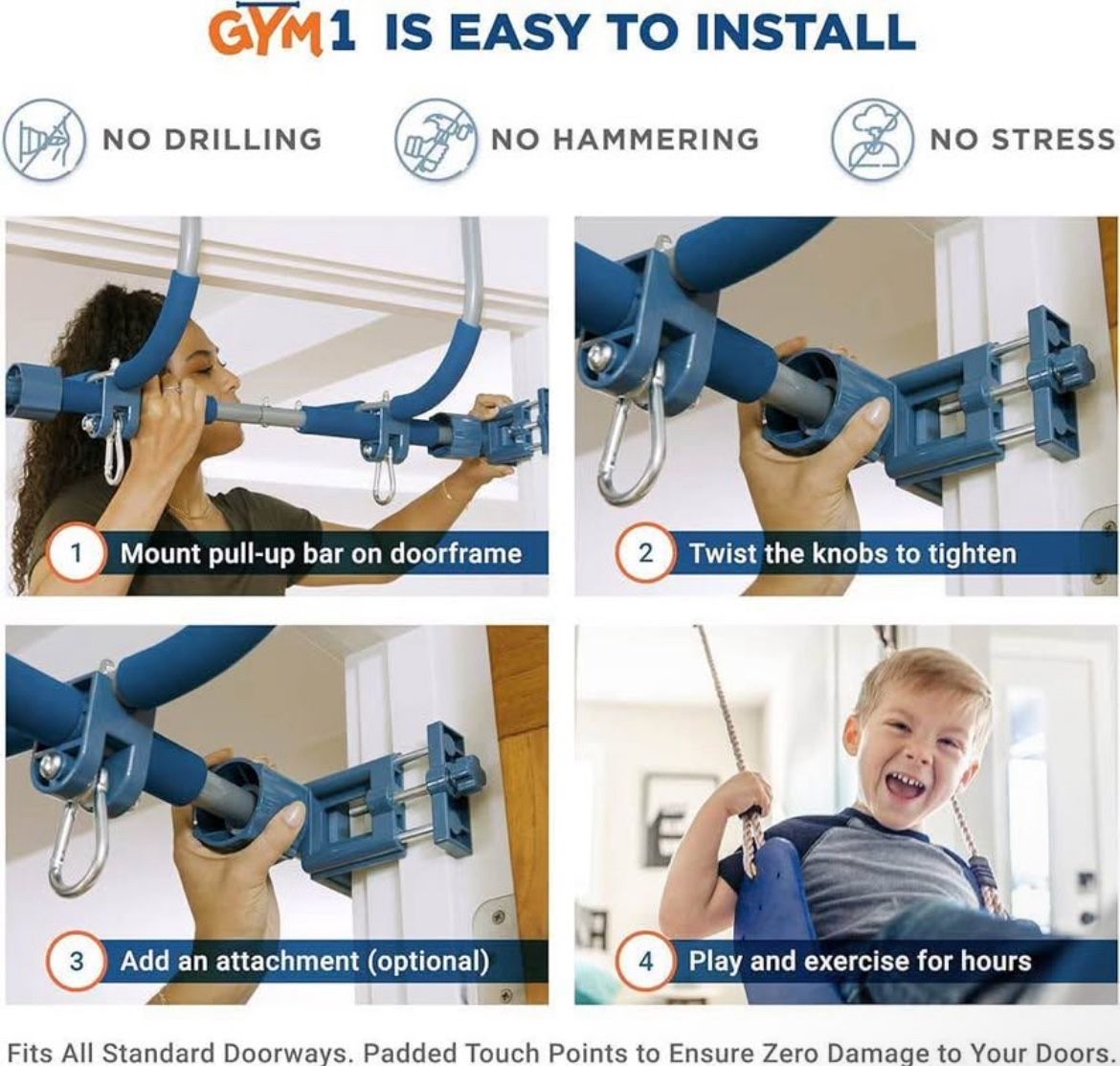 Indoor Gym for Kids and Adults 4 PC