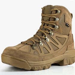 FREE SOLDIER Men's Tactical Waterproof Lightweight Hiking Boots