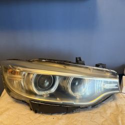 BMW 4 SERIES RIGHT HEADLIGHT 2014 2015 2016 2017