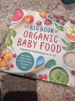 Organic Baby Book For Meal Preps And More