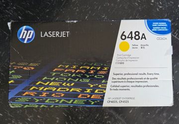 HP 648A Yellow LaserJet Toner Cartridge