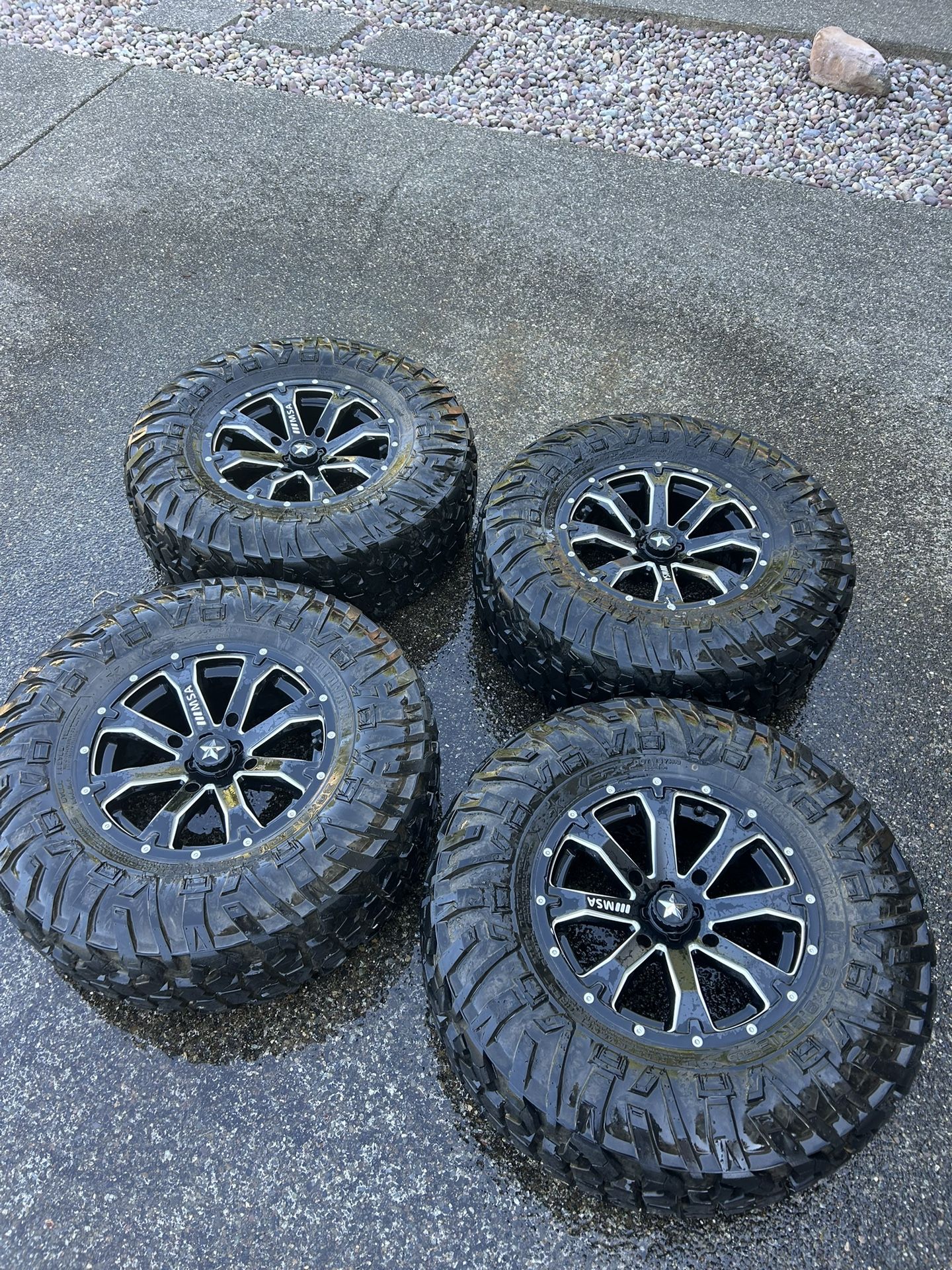 EFX Motivator Tires (Set Of 4) MSA Wheels SXS, UTV