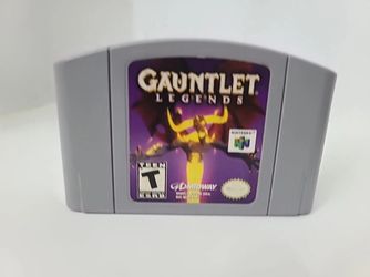 Gauntlet Legends~ Nintendo 64 N64 1999 Tested-Authentic-Clean~ Blockbuster Video