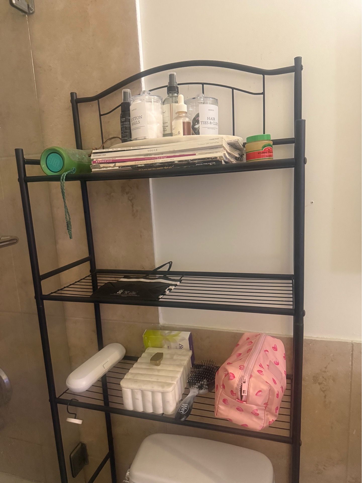 Bathroom rack