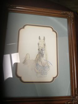 "Numbero Uno" Hand Colored by Sandy Saltonstall