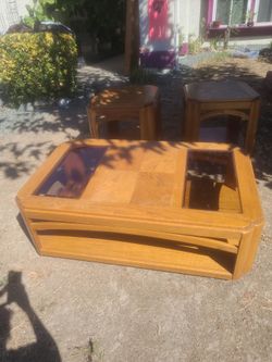 Living room  table set