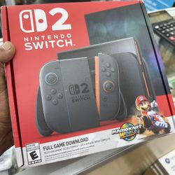 Nintendo Switch 2 Mario New Sealed No Credit Needed Pay Down Only 