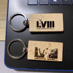 Wood Key Chain