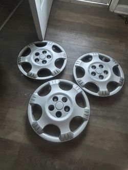 3 “16” inch hubcaps