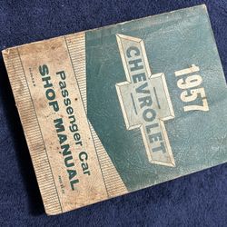 57 Chevrolet Passenger Car Shop Manual