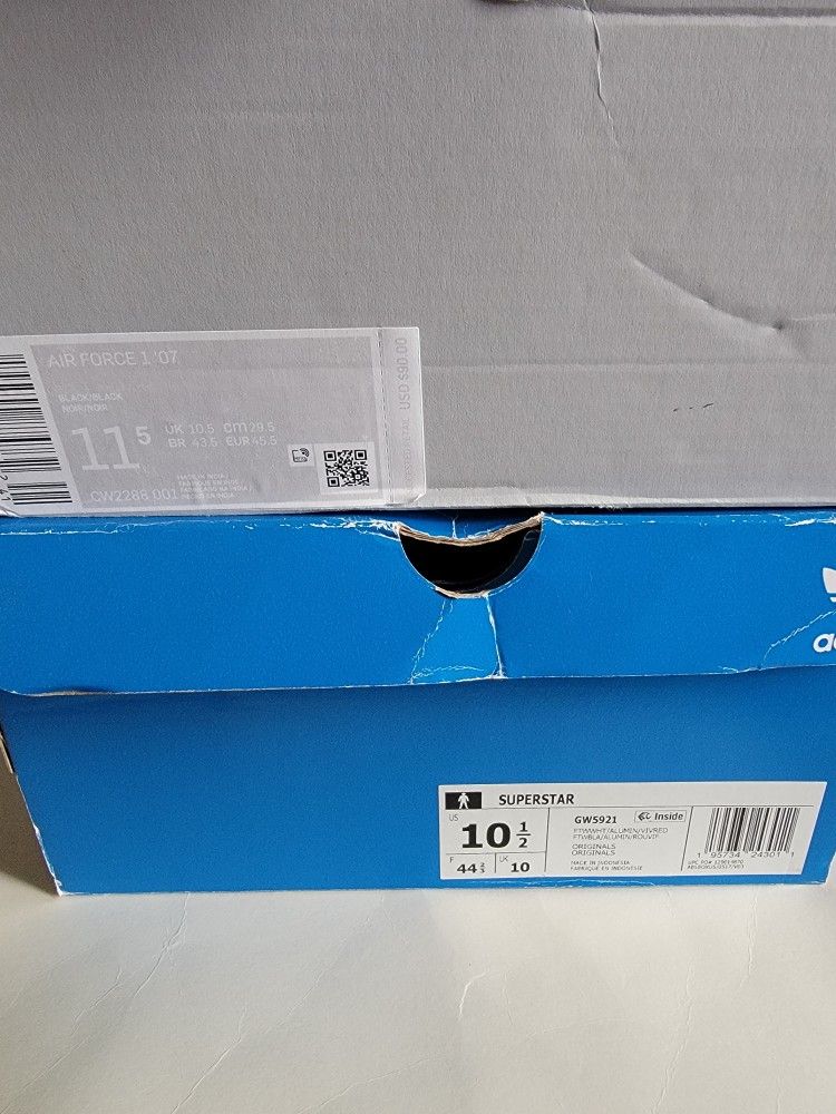 Used Air Force 1 & Adidas 