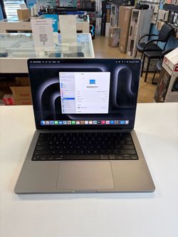 MacBook Pro 14inch M3-512ssd with Apple Care Plus till 2028