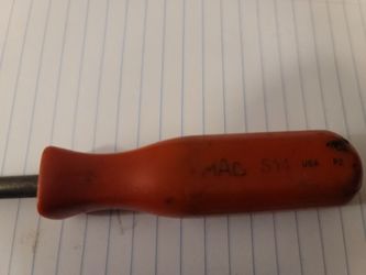 Mac tools S14 drum brake retaining spring washer tool
