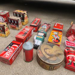 Box Metal Coca Cola $20