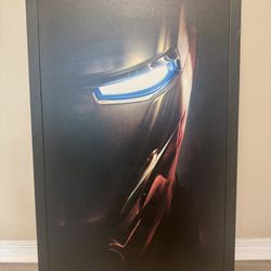Iron Man Framed Poster 24x36.25”