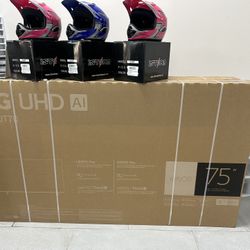 LG 75” 4K Ultra HD Smart TV! Finance For $50 Down Payment!!