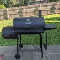 Royal Gourmet CC1830S 30" BBQ Charcoal Grill and Offset Smoker | 811 Square Inch cooking surface, Outdoor for Camping | Black