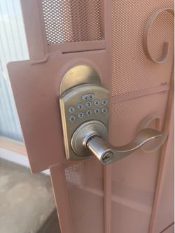 RemoteLock LS-5i WiFi Smart Keypad Lever Locks – Commercial Grade – Satin Nickel