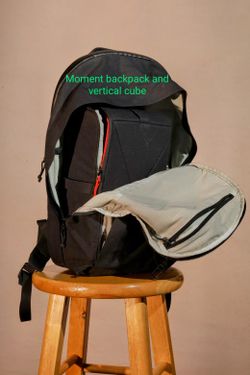 Moment Inc. Backpack And Vertical Camera Cube