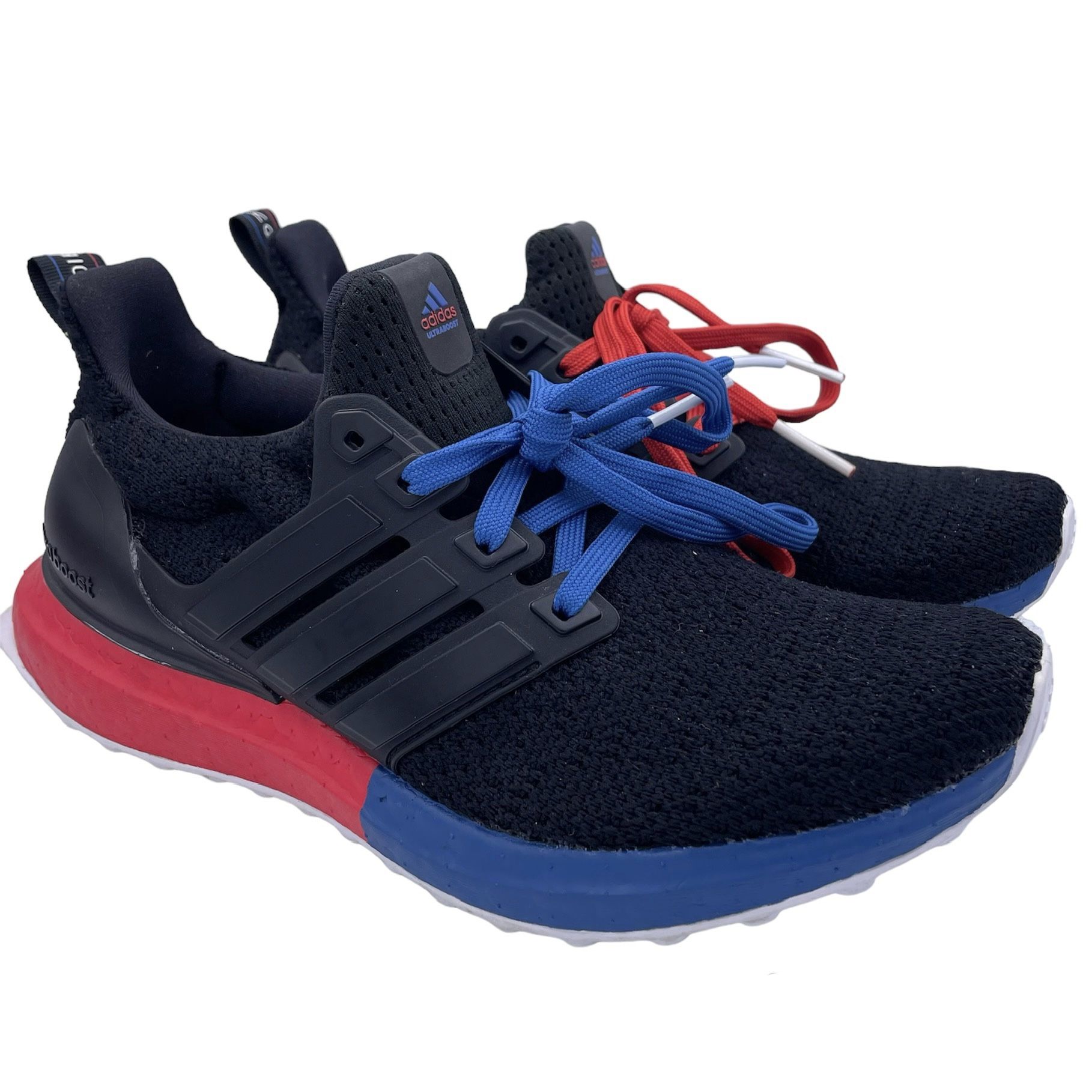 ADIDAS kids ultraboost DNA colorblock running sneakers Size 5