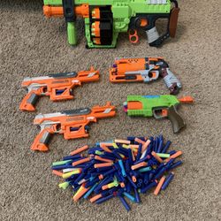 Nerf Gun Lot