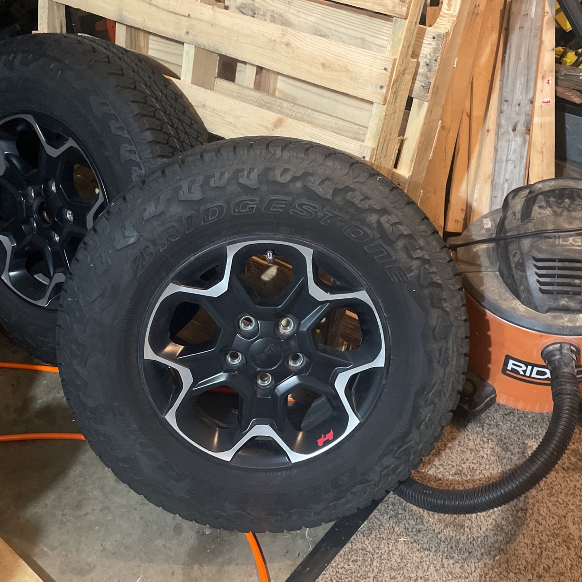 Jeep Wrangler Rims and tires
