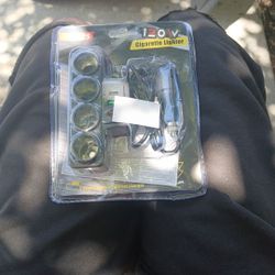 Car Cigarette Lighter 120W Car Charger 4 Cigarette Lighter Port Plus 1 Type C and 2 USB Port 