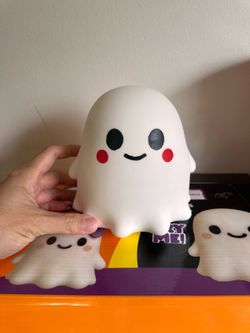 Ghost Squishy Toy Halloween without Bow fidget squishies