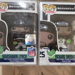 SPORTS THEMED FUNKOS - Seahawks 