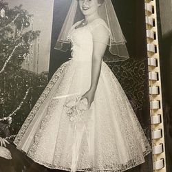 Vintage 1954 Wedding Dress & Honeymoon Dress for Sale in Visalia, CA -  OfferUp