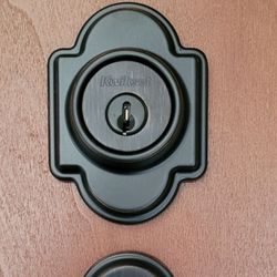 Kwikset Arlington Bronze Front Door Handleset Lock