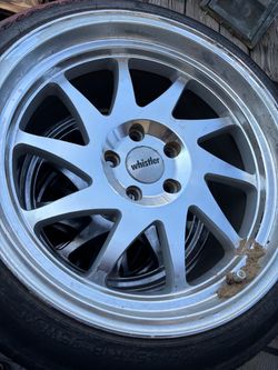 Whistler Rims with locking lug nuts