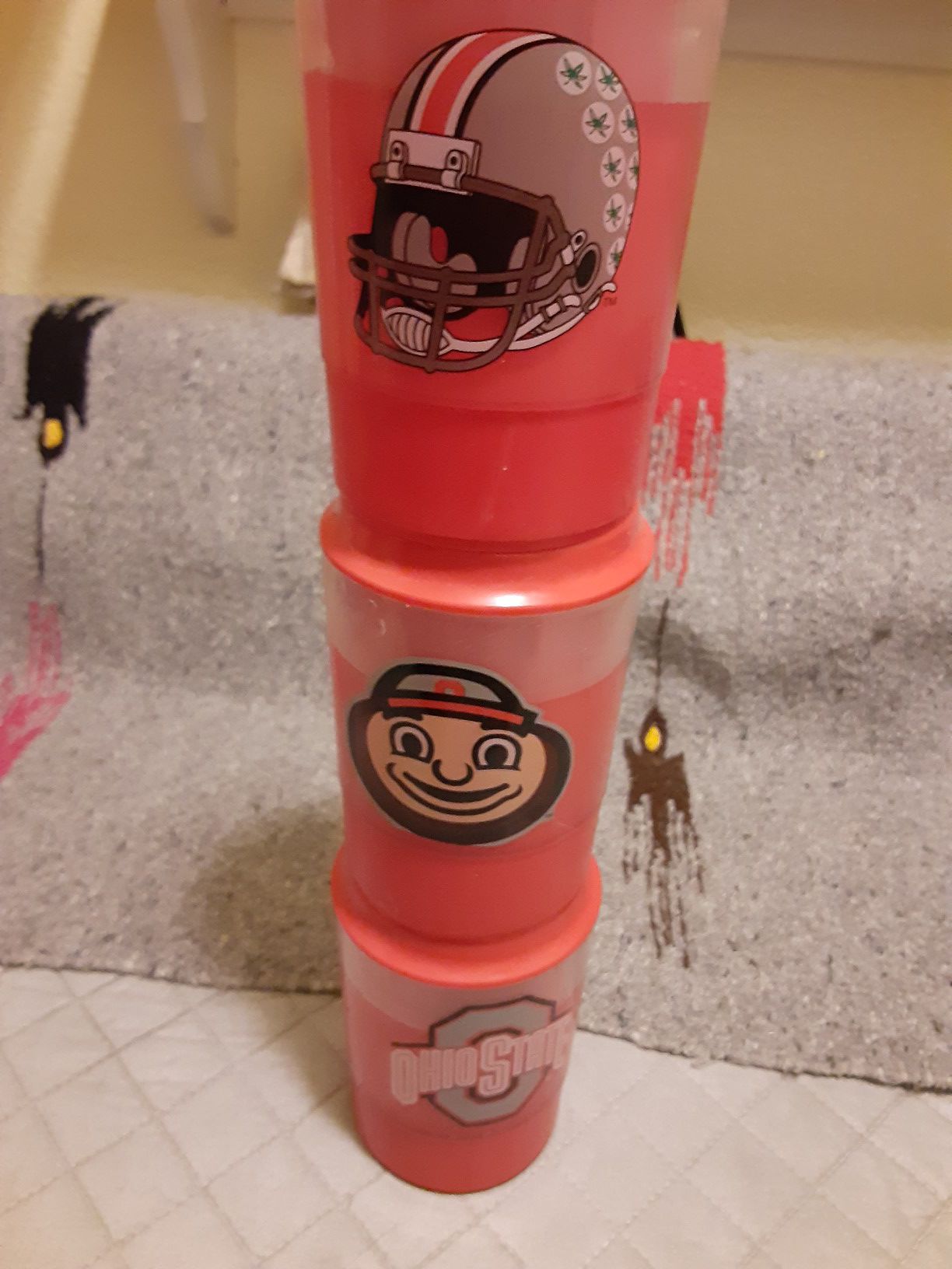 Ohio state Cooler cups
