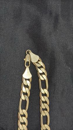 Gold Figaro Chain Necklace