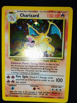 Vintage all original 1990s 1999 Holographic pokemon cards CHARIZARD Blastoise Snorlax Jolteon Sabrina's Gengar Blastoise holo card collection