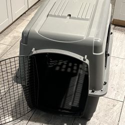 Large Portable Dog Kennel And Large Dog Bed
