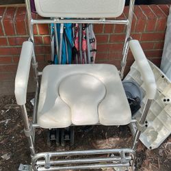 Portable shower chair