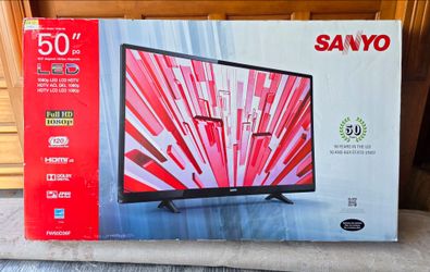 Brand new sealed - SANYO 50" LED TV Full HD 1080p (Model FW50D36F)