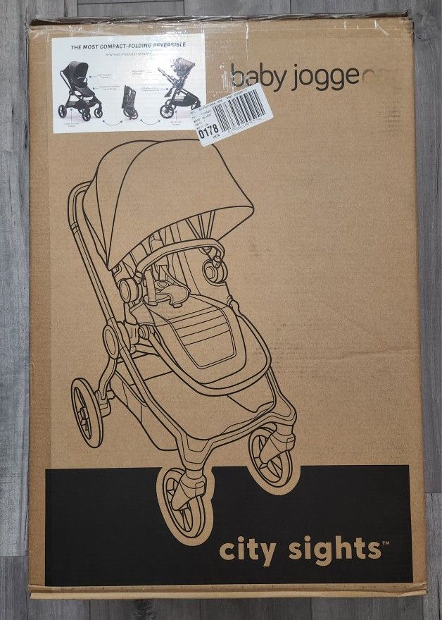 BabyJogger City Sights Stroller Convertible Stroller with Compact Fold MSRP $619