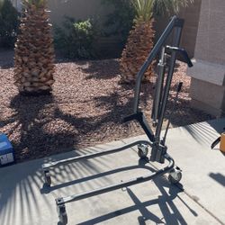 Patient Hydraulic Lift W/2 Patient Aid Full Body Harness