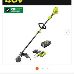 New Ryobi Brushless Expand-it Trimmer 40v