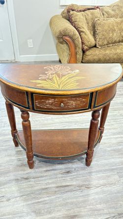Hand painted console table