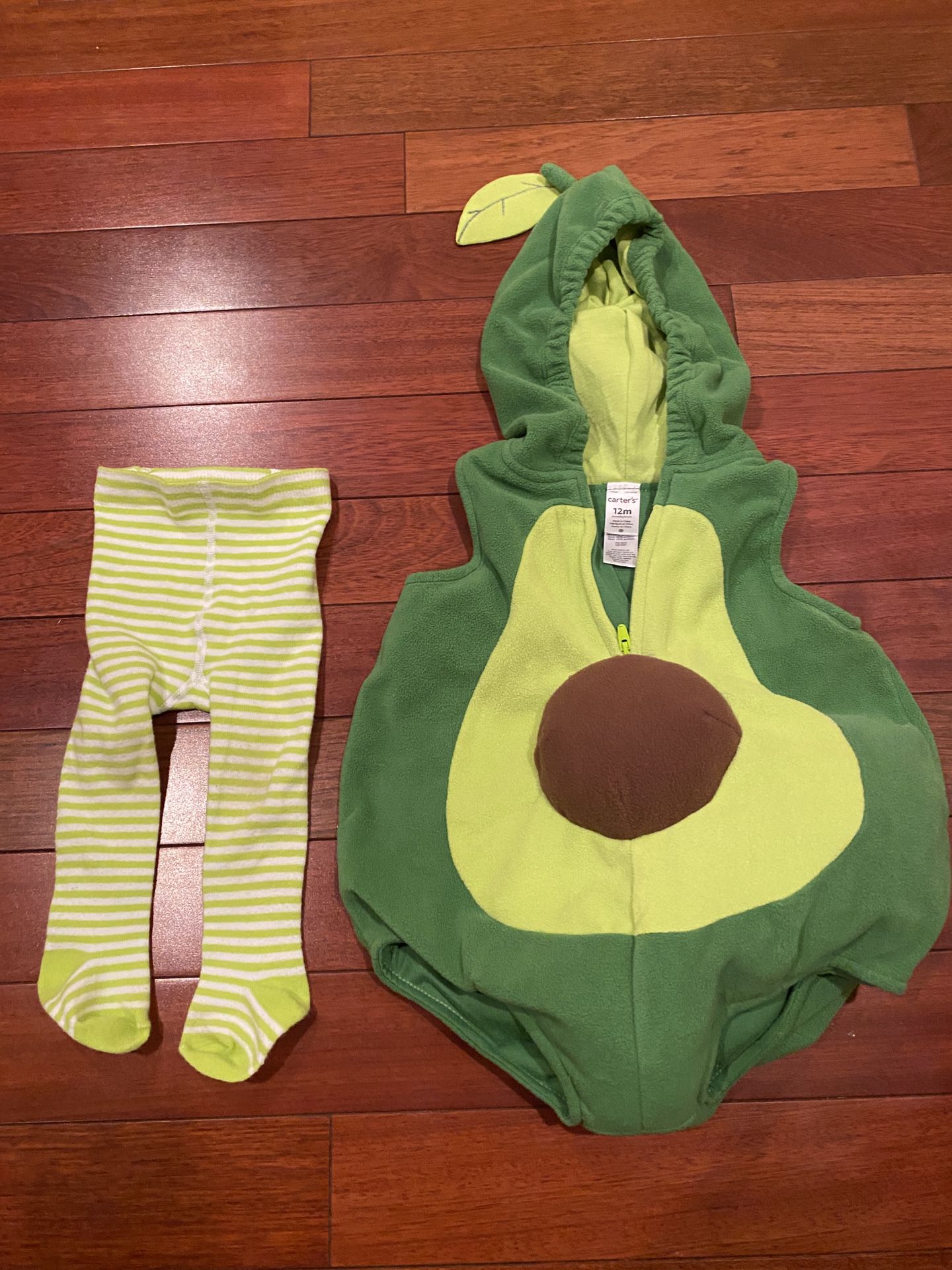 Carters baby avocado costume