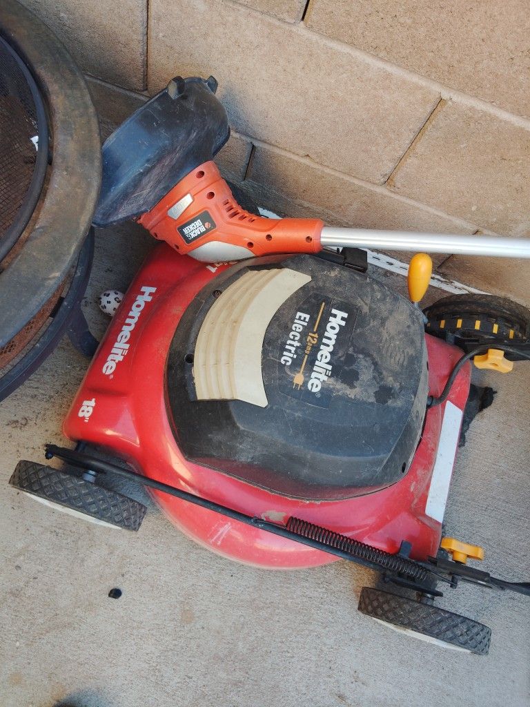 Weed eater/ Lawn Mower Combo