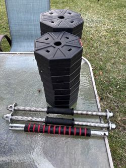 Adjustable Home Gym Free weight Set